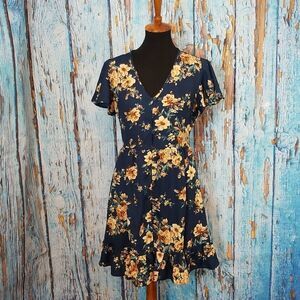 XHILARATION Button Front Dress